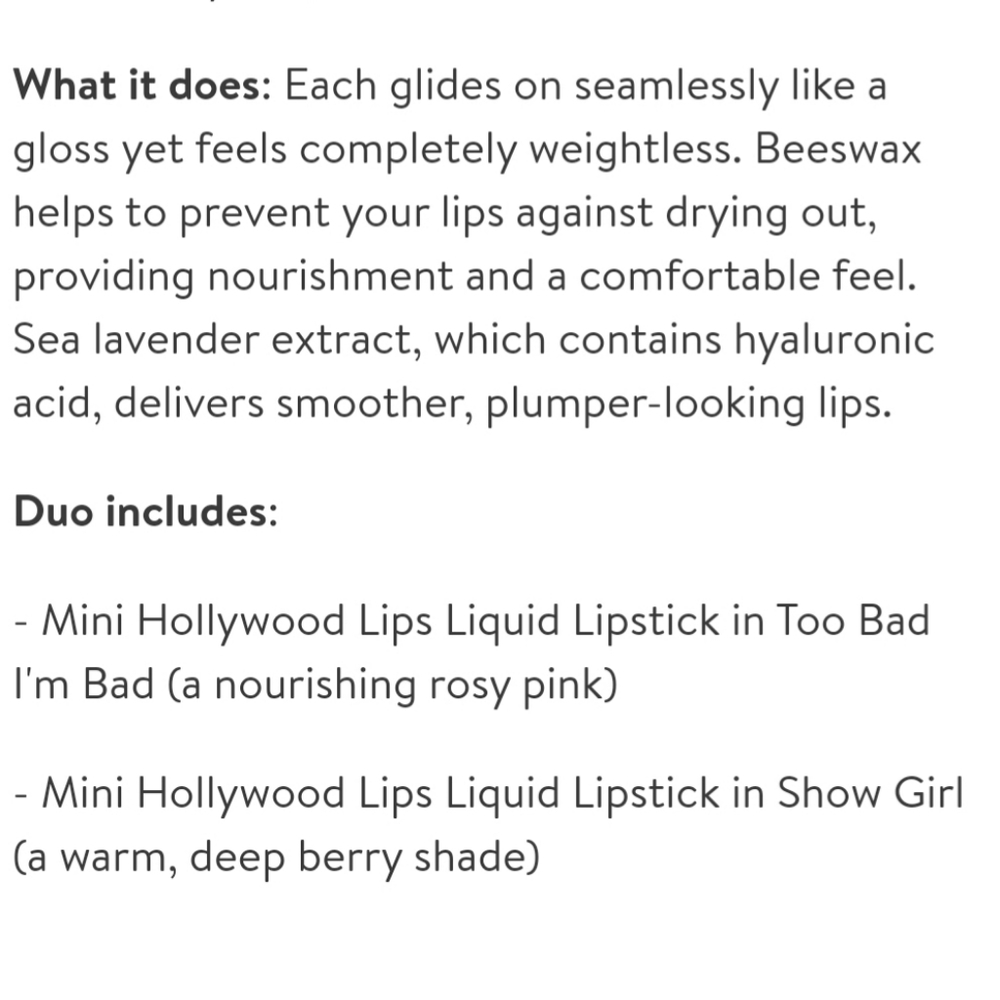 NEW Charlotte Tilbury Mini Hollywood Lips Duo - Picture 6 of 12